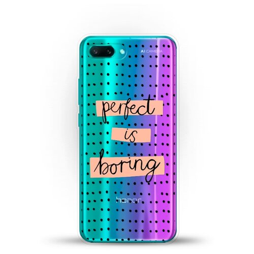фото Силиконовый чехол boring perfect на honor 10 andy & paul