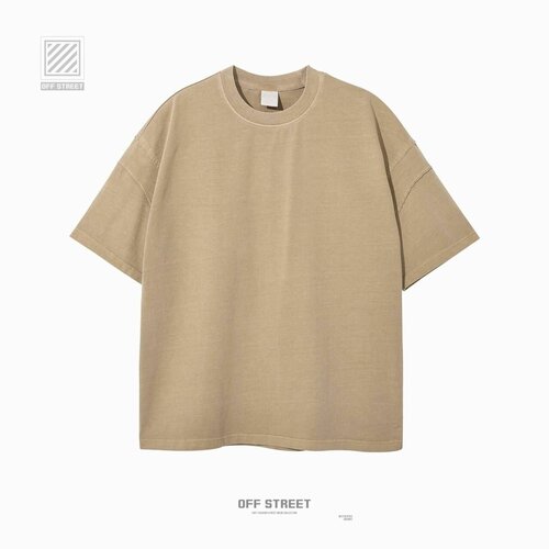 фото Футболка off street, размер 48, бежевый