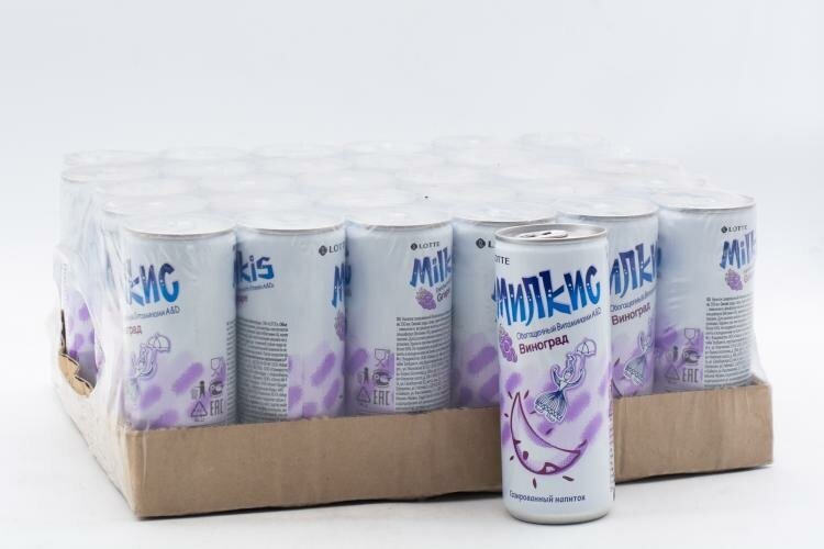 Напиток Milkis Виноград 250 мл Упаковка 30 шт