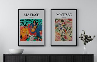 Набор плакатов "Matisse" / Формат А4 / 2 шт. (21х30 см) / Набор интерьерных постеров