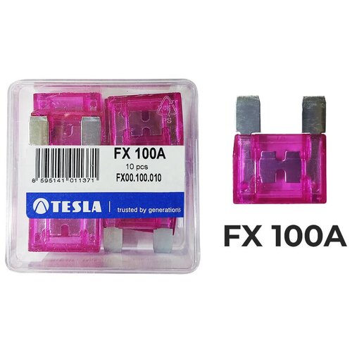 Предохранители FX100А MAXI (флажковый)( 1 шт) Тесла предохранители fn30a мини 10 шт тесла