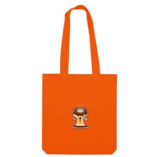 фото Сумка шоппер us basic, оранжевый