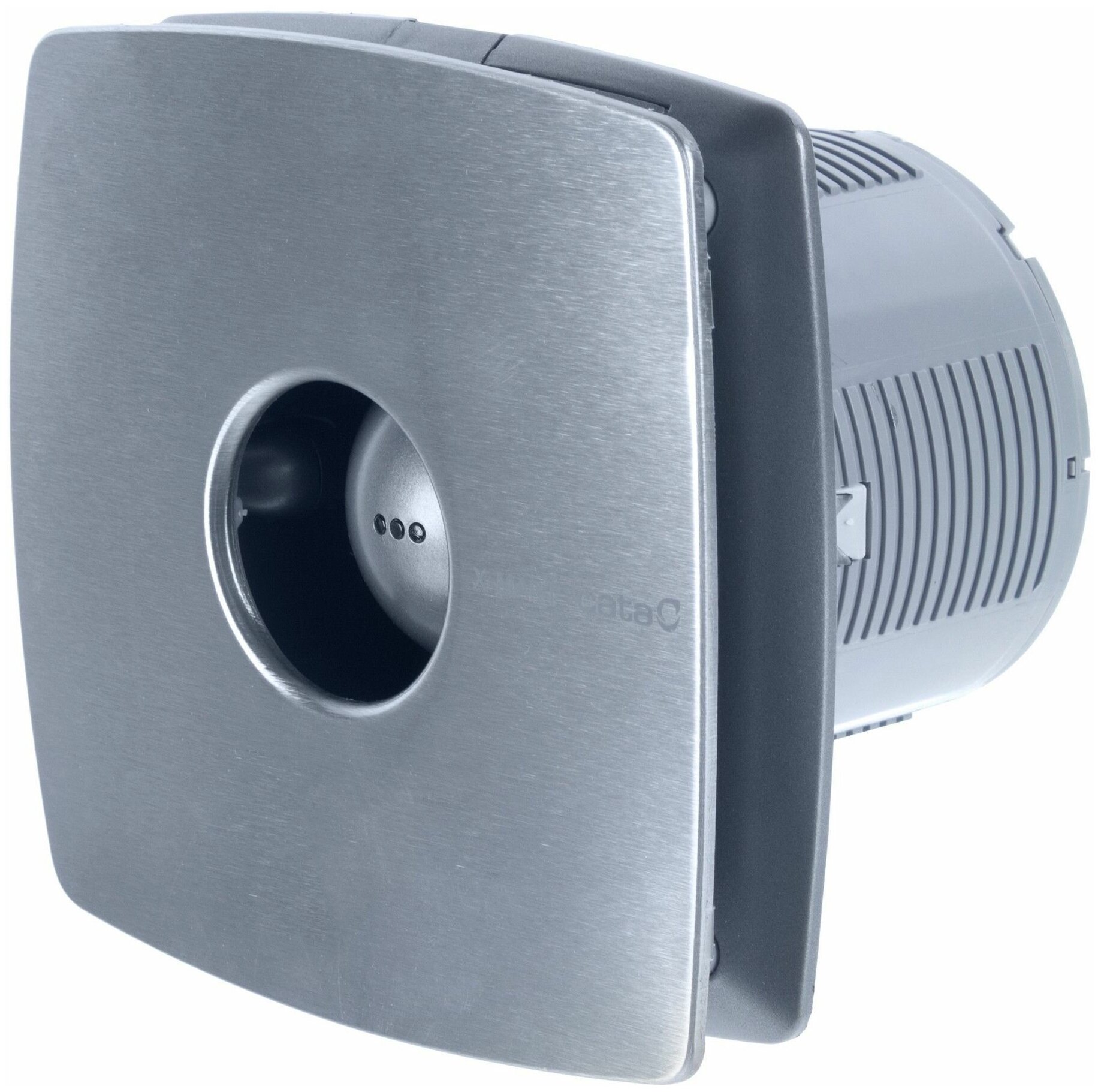 Вентилятор осевой вытяжной Cata X-Mart 10 Inox D100 мм 38 дБ 98 куб. м/ч обратный клапан цвет серебристый