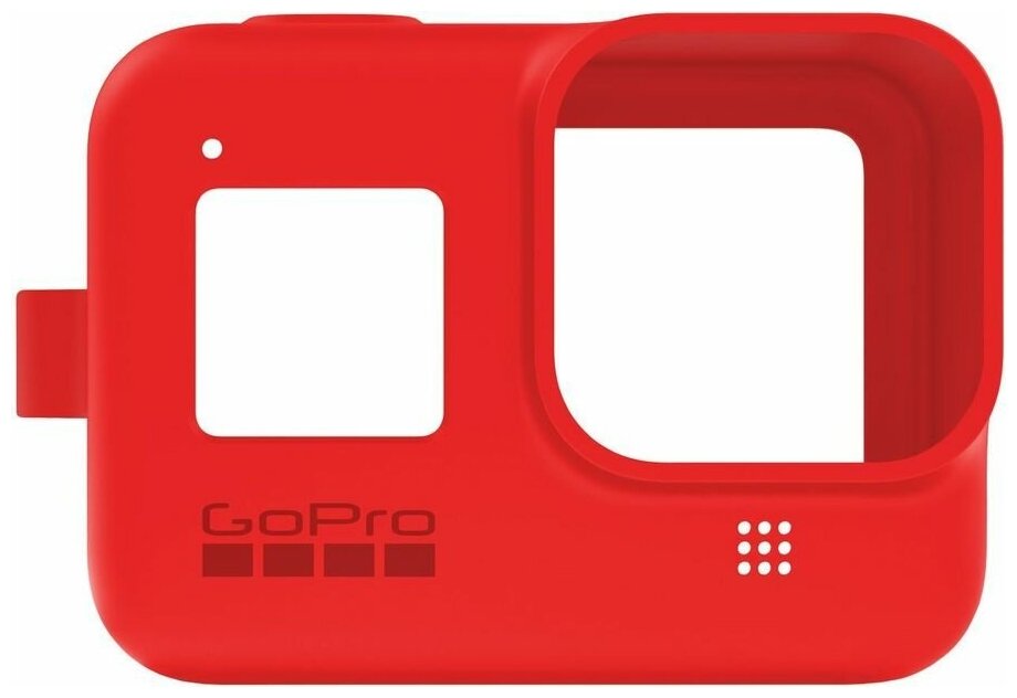 Чехол на шею GoPro Sleeve + Lanyard ACSST-011/ACSST-012 красный