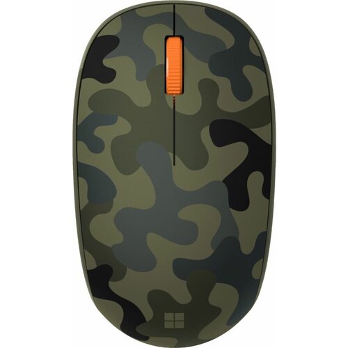 Мышь Microsoft Bluetooth Mouse Green Camo, оптическая, беспроводная, зеленый [8kx-00029]