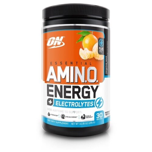 optimum nutrition essential amino energy electrolytes tangerine wave 10 05 oz 285 g Аминокислоты Optimum Nutrition- Essential Amino Energy + Electrolytes 10,05 oz Tangerine Wave
