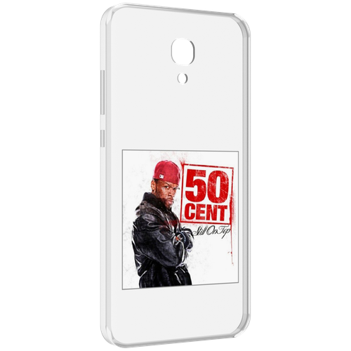 Чехол MyPads 50 Cent - Still On Top для Meizu M6 (M711Q) задняя-панель-накладка-бампер