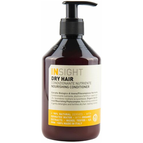 insight professional кондиционер для увлажнения и питания сухих волос dry hair nourishing conditioner 400 мл INSIGHT Dry Hair Nourishing Conditioner - Увлажняющий кондиционер для сухих волос 400 мл