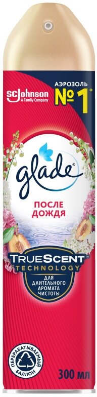 Освежитель воздуха GLADE После дождя 300мл