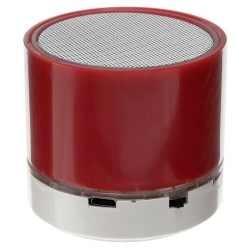 Портативная колонка LuazON LAB-10 3 Вт 520 мАч microSD красная 115300₽