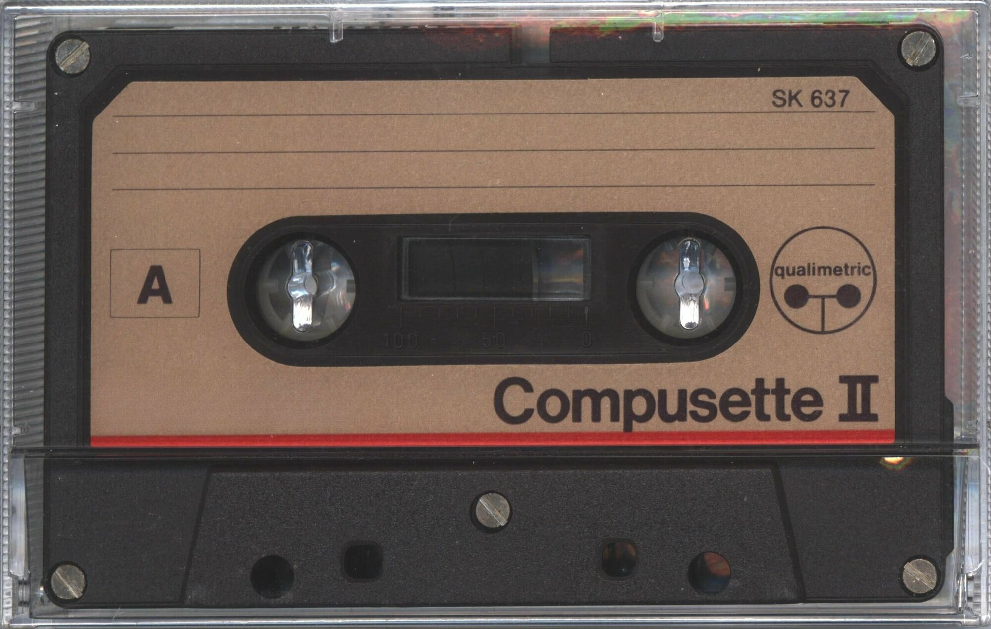 Compusette II SK 637 Кассеты для хранения данных 1986г. Товар уцененный