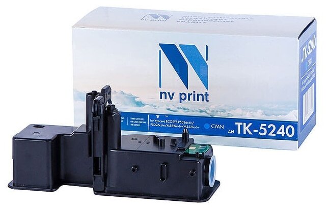 Картридж NVP совместимый NV-TK-5240 Cyan для Kyocera Ecosys P5026cdn/P5026cdw/M5526cdn/M5526cdw (3000k)