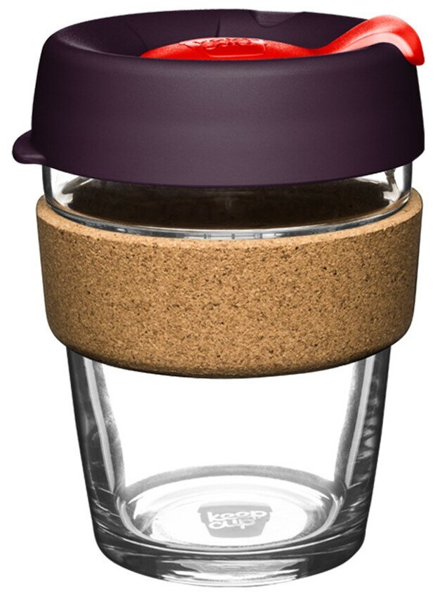 Кружка keepcup brew cork m 340 мл red bells