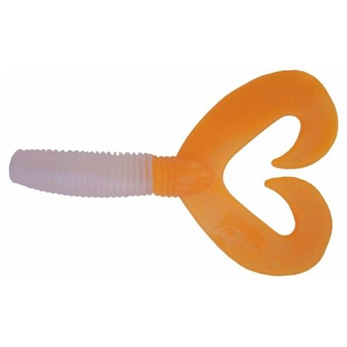 твистер helios credo double tail pearl Твистер Helios Credo Double Tail 7,5 см Pearl & Orange HS-12-019 (набор 7 шт)