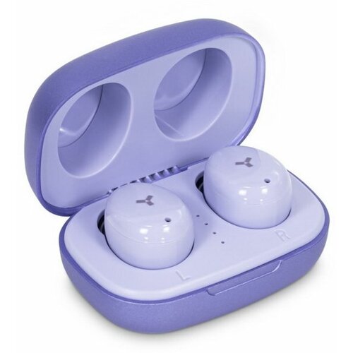Наушники Grain TWS беспроводные вакуумные BT 50 250 мАч IPX4 фиолетовые 222800₽