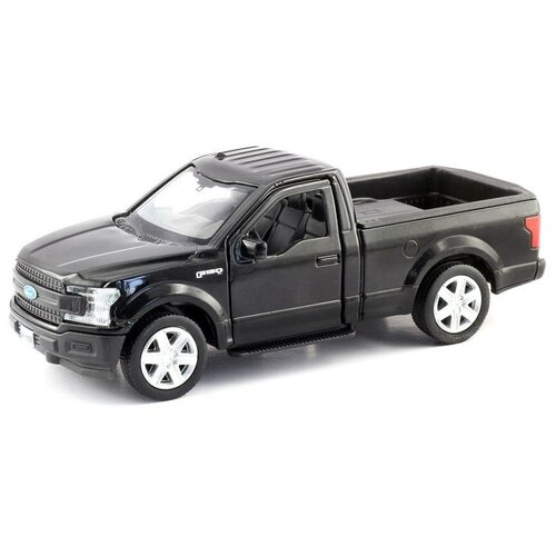 Машинка металлическая Uni-Fortune RMZ City 1:32 Ford F150 2018 (цвет черный) внедорожник rmz city ford f150 2018 554045 1 32 15 см черный