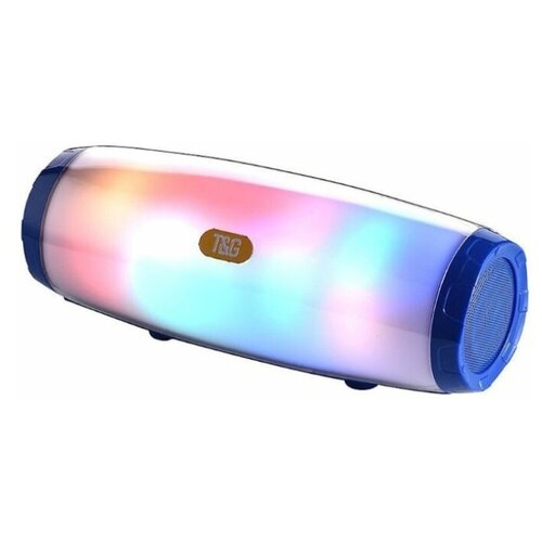 Беспроводная блютуз колонка TG-165 светящаяся Синий 85500₽