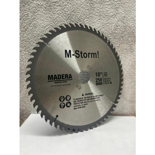 M-Storm madera/wood 10”250mm 60