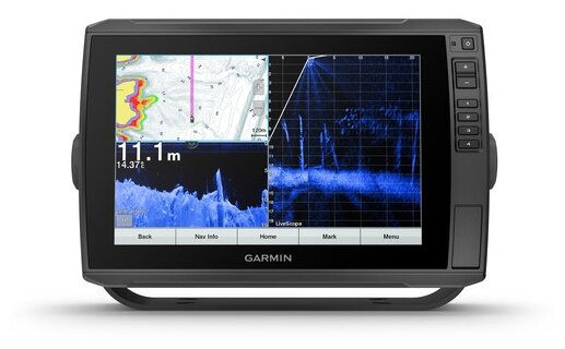 Garmin Echomap ULTRA 102SV картплоттер с трансдьюсером с боковым сканированием 1200кГц