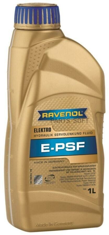 1l Elektro-Hydraulik E-Psf Fluid New Трансмиссионное Масло Ravenol арт. 4014835839908