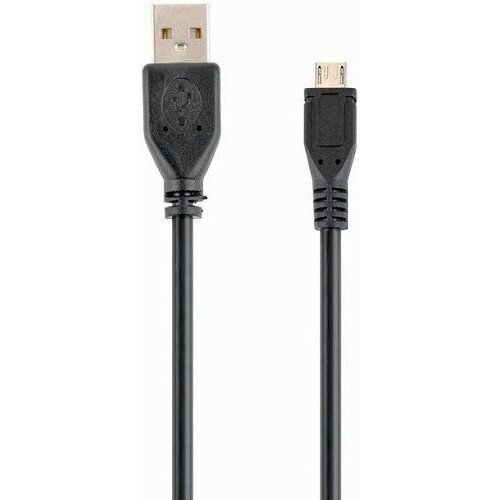 Filum Кабель USB 2.0 Pro, 1.8 м, черный, 2A, разъемы: USB A male- USB micro B male, пакет. (FL-CPro-U2-AM-microBM-1.8M) (894183)