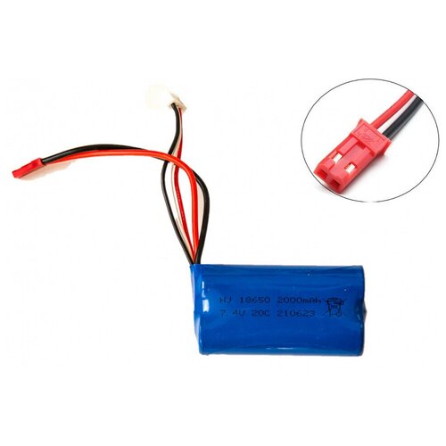 Аккумулятор 18650 LI-ION 7.4V 2000MAH ICR разъем JST