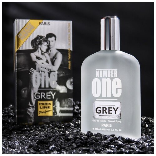 Number One Туалетная вода мужская Number One Grey Intense Perfume, 100 мл