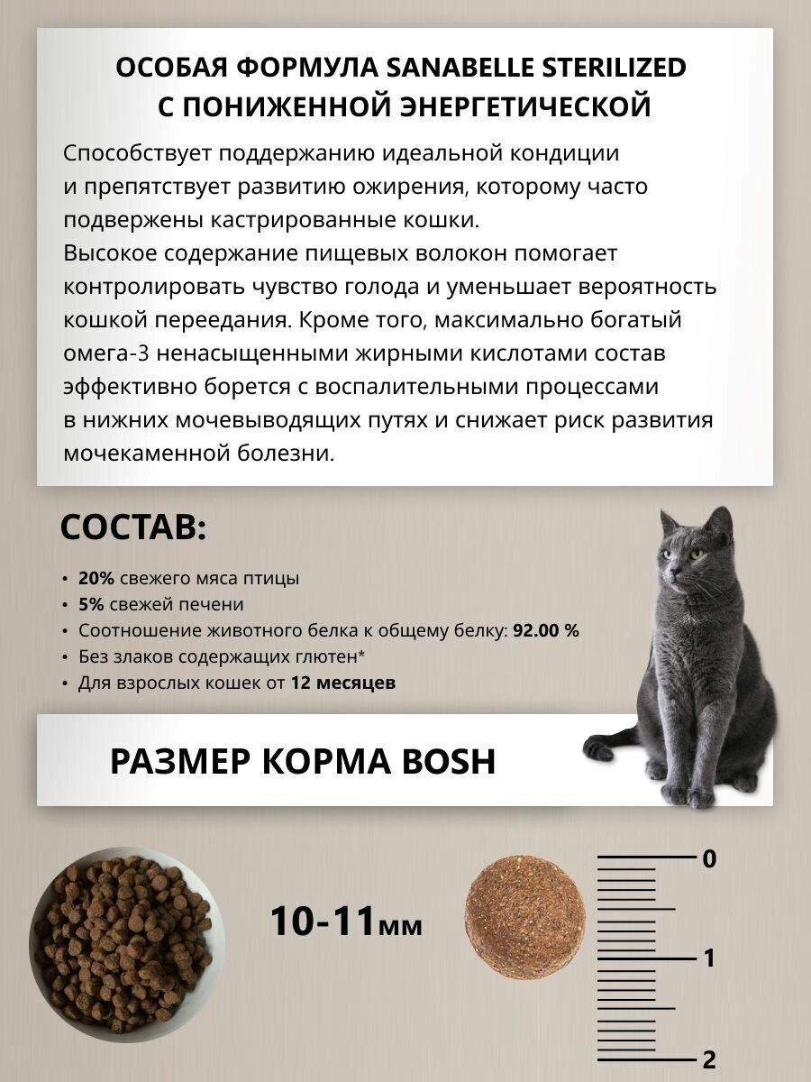 Корм для кошек Bosch - фото №12