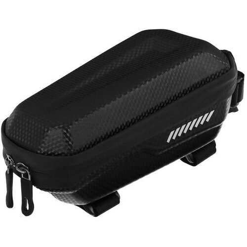 Велосумка на раму жёсткая цвет чёрный 1561₽