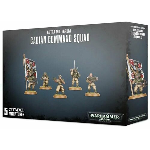 Игра Warhammer 40,000 Astra Militarum: Cadian Command Squad