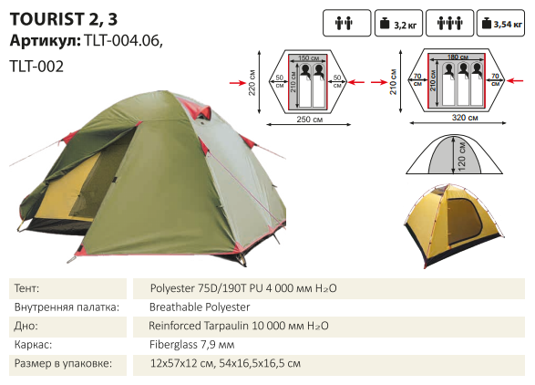 Палатка Tramp - фото №2
