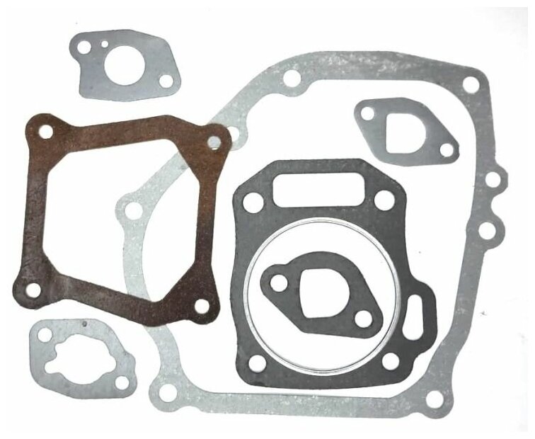 Прокладки 168F GX160 6 л. с. (комплект d-68 мм) для двигателя мотоблока / генератора / виброплиты типа Lifan, Carver, Forza, Loncin, Honda