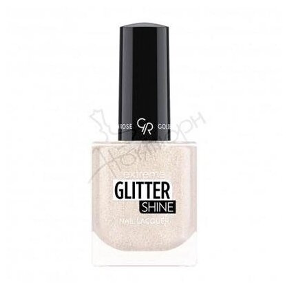 Лак для ногтей с эффектом геля Golden Rose extreme glitter shine nail lacquer 207