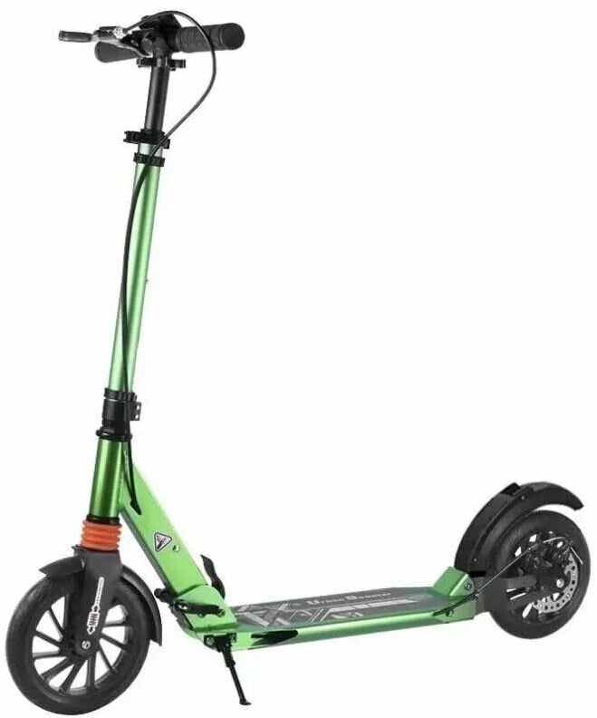 Городской самокат Urban Scooter Disc Right Зеленый