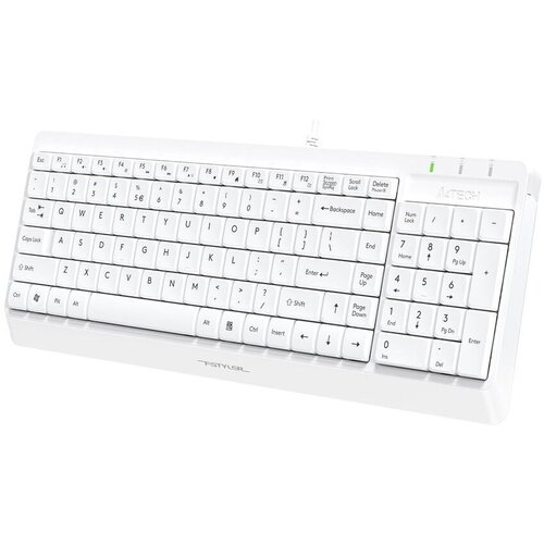 A4Tech Fstyler F1512 Комплект (клавиатура + мышь) F1512WHITE клавиатура и мышь a4tech 3100n