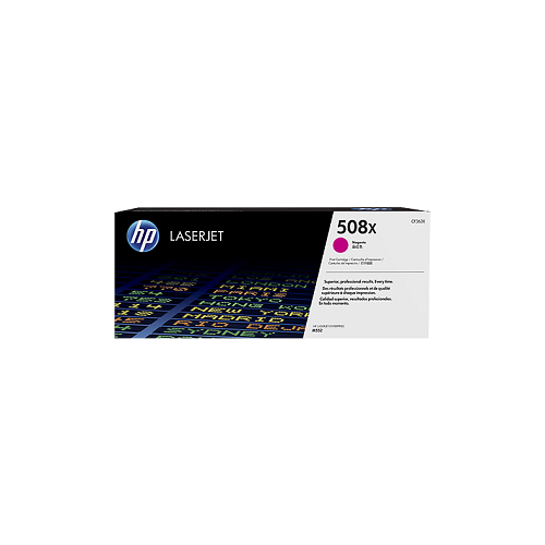 Картридж HP 508X лазерный пурпурный увеличенной емкости (9500 стр)