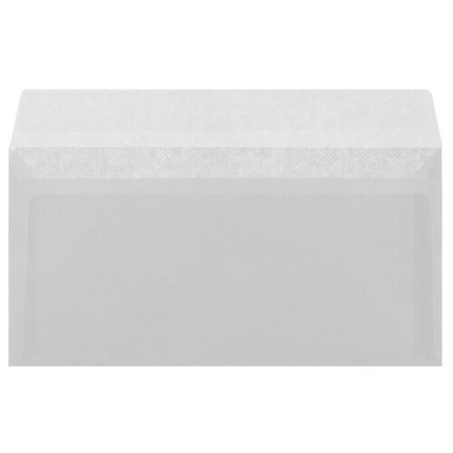 конверт бумажный белый размер 110 220 е65 40шт Конверт почтовый Е65 110 x 220 мм, без подсказа, без окна, отрывная лента, внутренняя запечатка, 80 г/м2