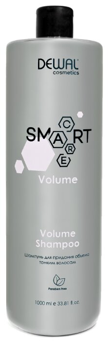 DEWAL Cosmetics SMART CARE VOLUME Shampoo Шампунь для придания объема тонким волосам 1000 мл