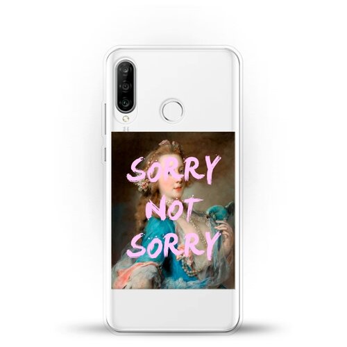 фото Силиконовый чехол sorry на honor 20s andy & paul
