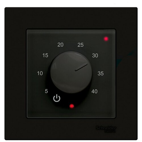 Tepмopeгулятop OEM XЗ0З черный в paмку SE AtlasDesign 2700₽