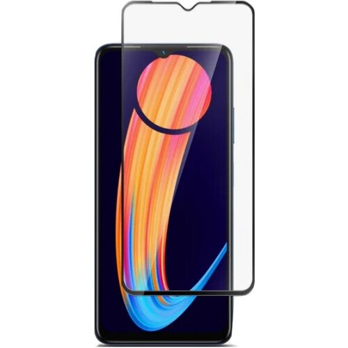 чехол red line для infinix hot 40 hot 40 pro book cover new black ут000038637 Защитный экран Red Line для Infinix HOT 30i Full Glue Tempered Glass Black Frame УТ000035364