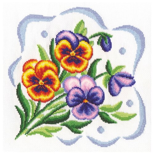 фото C-0875 набор для вышивания panna 'не забывай меня'