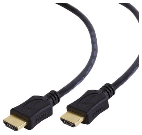 Кабель HDMI 3.0м Gembird v1.4 серия Lihgt черный позолоченные разъемы CC-HDMI4L-10 - фото №4