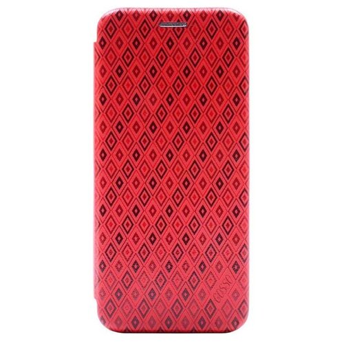 фото Чехол-книжка gosso book art jack для xiaomi redmi note 9s/note 9 pro/note 9 pro max красный magic rhombs