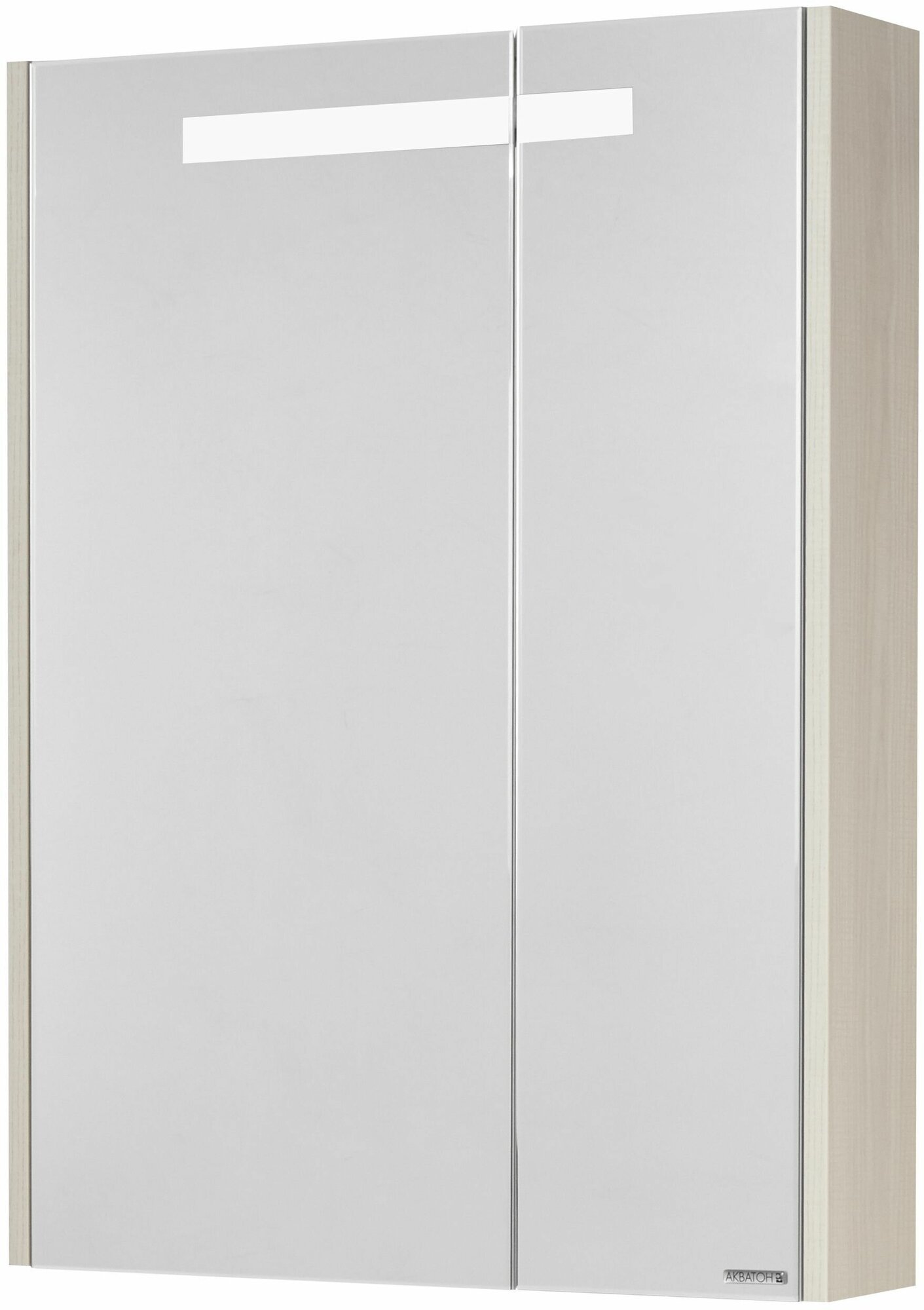 Зеркало-шкаф в ванную Aquaton Верди Pro 60 1A206902VDAV0 белый/ясень фабрик