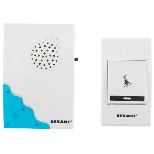 Беспроводной дверной звонок RX-1 Rexant 73-0010 (68 шт.) беспроводной дверной звонок rexant rx 1