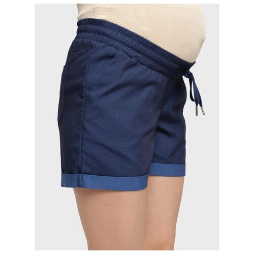 фото Шорты i love mum камилла синие для беременных (42)