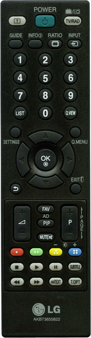 Пульт для телевизора LG AKB73655822
