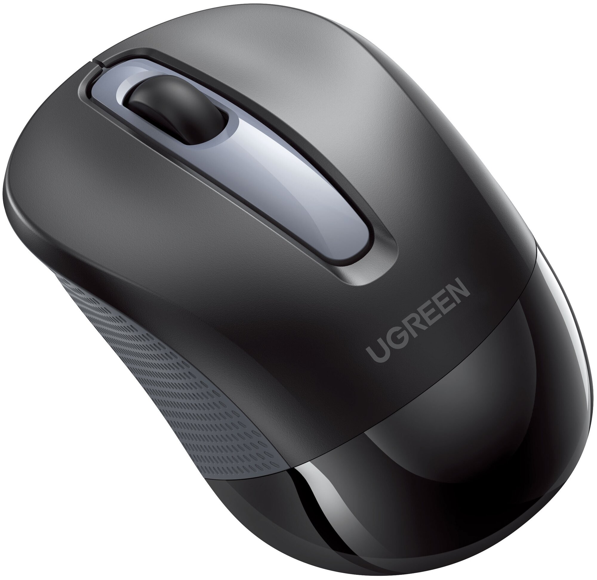 Беспроводная компьютерная мышь Ugreen MU003 Portable Wireless Mouse, цвет черный (90371)