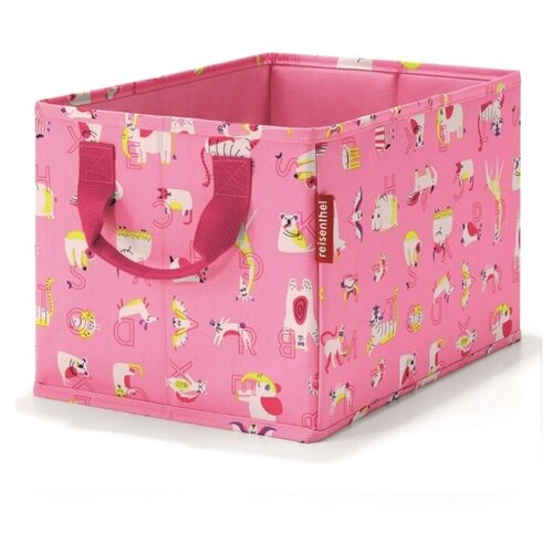 Коробка для хранения детская Storagebox ABC friends pink